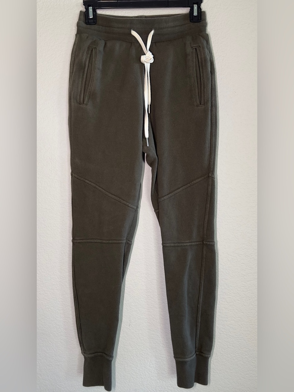John Elliott Olive Drawstring Jogger Pants
